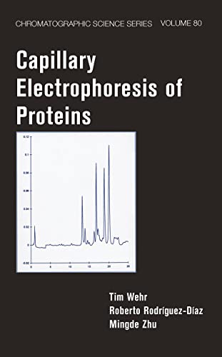 Capillary Electrophoresis Of Proteins (chromatographic Science)