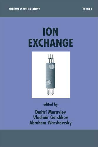 Imagen de archivo de Ion Exchange (Highlights of Russian Science, 1) a la venta por Revaluation Books