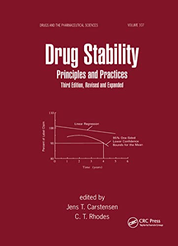 Stock image for Drug Stability, Revised, and Expanded: Principles and Practices (Drugs and the Pharmaceutical Sciences) for sale by HPB-Red