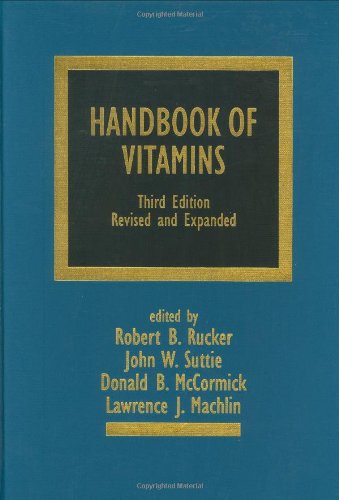 Imagen de archivo de Handbook of Vitamins, 3rd Edition (Clinical Nutrition in Health and Disease, No. 3) a la venta por GF Books, Inc.