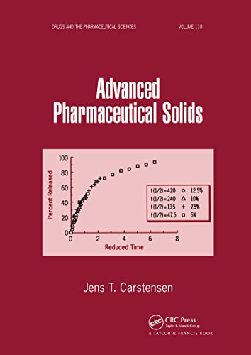 Beispielbild fr Advanced Pharmaceutical Solids (Drugs and the Pharmaceutical Sciences) zum Verkauf von Chiron Media