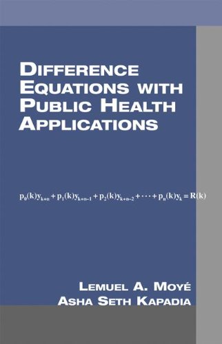 Stock image for Difference Equations with Public Health Applications (Chapman & Hall/CRC Biostatistics Series) for sale by HPB-Red