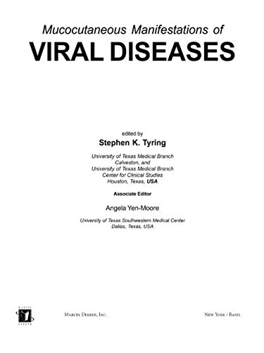 Imagen de archivo de Mucocutaneous Manifestations of Viral Diseases a la venta por K & L KICKIN'  BOOKS