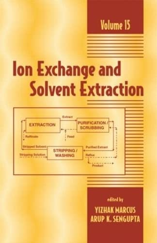 Stock image for Ion Exchange And Solvent Extraction Vol 15 (Hb 2001) for sale by Basi6 International