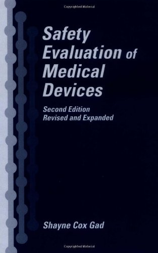 Stock image for Safety Evaluation of Medical Devices for sale by GF Books, Inc.