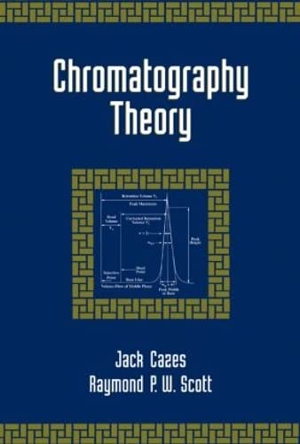 Imagen de archivo de Chromatography Theory (Chromatographic Science, 88) a la venta por HPB-Red