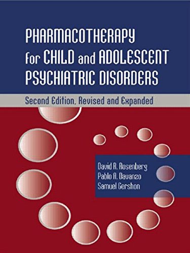Beispielbild fr Pharmacotherapy for Child and Adolescent Psychiatric Disorders (Medical Psychiatry Series) zum Verkauf von HPB-Red