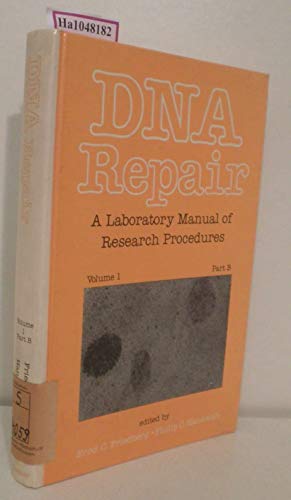 Stock image for DNA Repair: A Laboratory Manual of Research Procedures (Volume 1, Part B) for sale by Mispah books