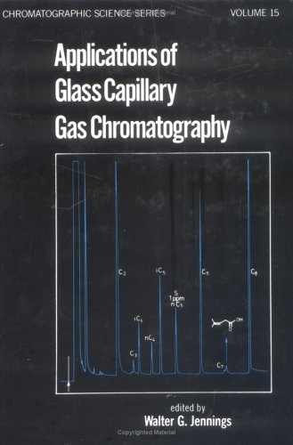 Imagen de archivo de Applications of Glass Capillary Gas Chromatography a la venta por Books Puddle