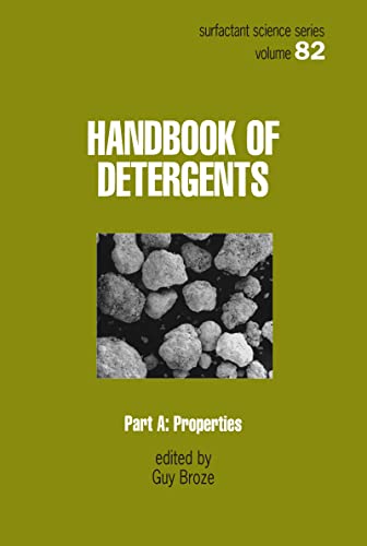 Stock image for Handbook of Detergents: Properties: Vol 82 for sale by Revaluation Books