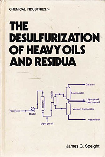 Stock image for The Desulfurization of Heavy Oils and Residua. Chemical Industries Volume 4 for sale by The Bookseller