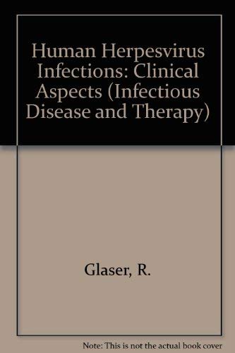 Imagen de archivo de Human Herpesviirus Infections: Clinical Aspects. Infectious Diseases and Antimicrobial Agents 2 a la venta por Zubal-Books, Since 1961