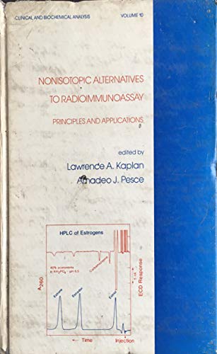 Stock image for Nonisotopic alternatives to radioimmunoassay: Principles and applications (Clinical and biochemical analysis) for sale by Mispah books