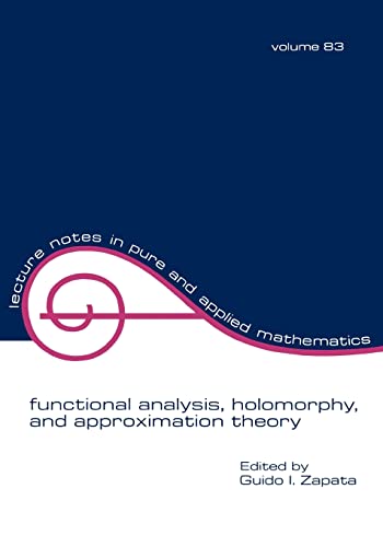 Beispielbild f�r Functional Analysis, Holomorphy and Approximation Theory zum Verkauf von Romtrade Corp.