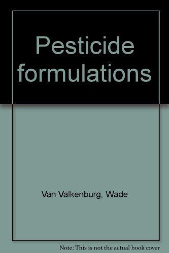 Stock image for Pesticide Formulations for sale by Better World Books Ltd