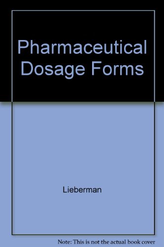 Stock image for Pharmaceutical Dosage Forms: Tablets Volume 3 for sale by Dogwood Books