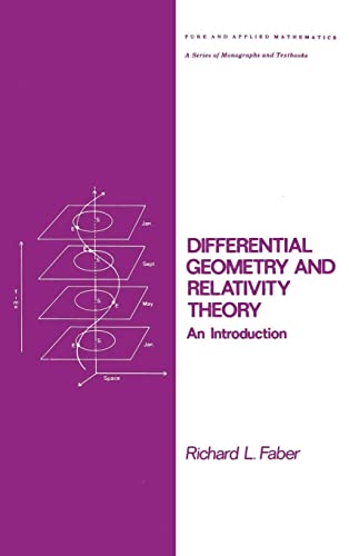 Stock image for Differential Geometry and Relativity Theory (Chapman & Hall/CRC Pure and Applied Mathematics) for sale by Zoom Books Company