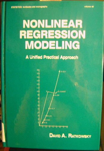 Nonlinear regression modeling : a unified practical approach. Statistics: textbooks and monograph...