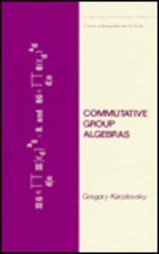 Stock image for Commutative Group Algebras (Volume 78) for sale by Anybook.com