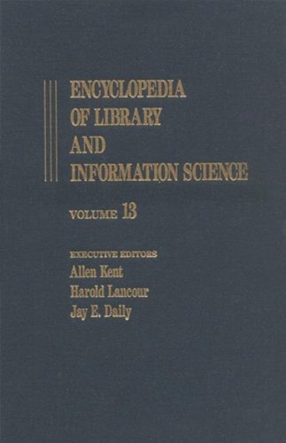 Stock image for Encyclopedia of Library and Information Science, Volume 13 : Inventories to Korea for sale by About Books