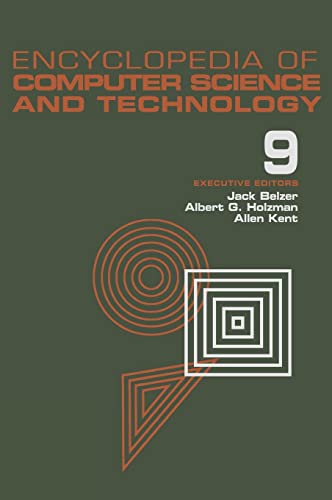 Immagine dell'editore per Encyclopedia of Computer Science and Technology, Volume 9 venduto da Books Puddle