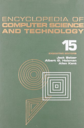 Encyclopedia of Computer Science and Technology: Volume 15 - Supplement 1: Bell Laboratories Update to Trac (9780824722654) by Belzer, Jack; Holzman, Albert G.; Kent, Allen