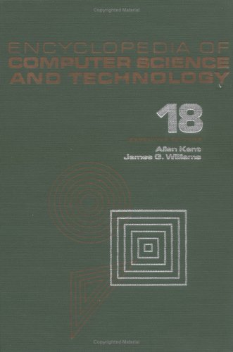 Immagine dell'editore per ENCYCLOPEDIA OF COMPUTER SCIENCE AND TECHNOLOGY, VOL. 18: SUPPLEMENT 3: COMPUTERS IN SPATEFLIGHT: THE NASA EXPERIENCE venduto da Basi6 International