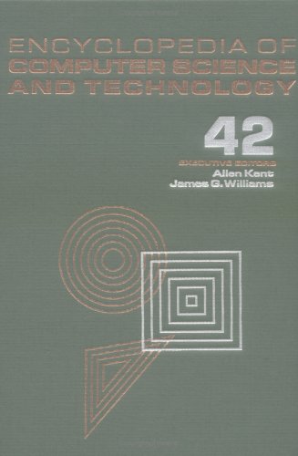 Imagen de archivo de Encyclopedia of Computer Science and Technology: Volume 42 - Supplement 27 a la venta por ThriftBooks-Atlanta