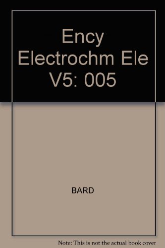 Stock image for Encyclopedia Of Electrochemistry Of The Elements, Volume V for sale by Textsellers