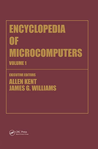 Beispielbild fr Encyclopedia of Microcomputers: Volume 1 - Access Methods to Assembly Language and Assemblers (Microcomputers Encyclopedia, Band 1) zum Verkauf von Buchpark