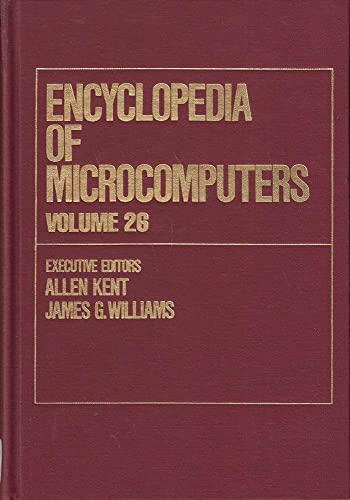 Stock image for Encyclopedia of Microcomputers : Volume 26 - Supplement 5 for sale by Better World Books