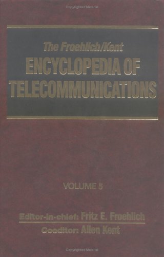 Imagen de archivo de Encyclopedia of Telecommunications a la venta por Books Puddle