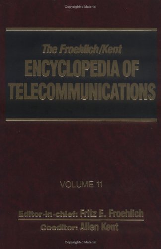 Imagen de archivo de Encyclopedia of Telecommunications a la venta por Books Puddle