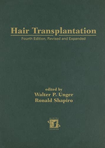 Stock image for Hair Transplantation, 4th Edition for sale by Book Dispensary