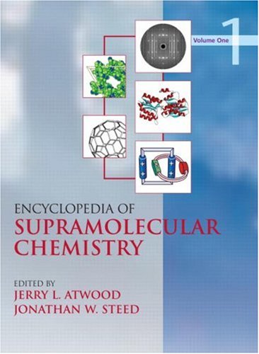 Stock image for Encyclopedia of Supramolecular Chemistry for sale by PAPER CAVALIER UK
