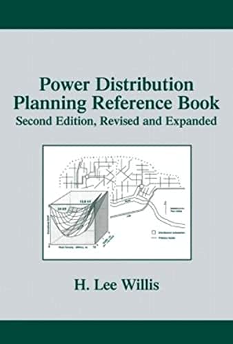 Beispielbild fr Power Distribution Planning Reference Book (Power Engineering (Willis)) zum Verkauf von GoldBooks