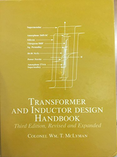 Stock image for Transformer and Inductor Design Handbook, Third Edition (Electrical & Computer Engineering) for sale by SecondSale