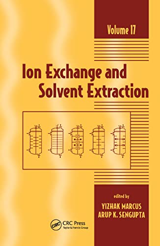 Stock image for Ion Exchange and Solvent Extraction: A Series of Advances, Volume 17 for sale by ThriftBooks-Atlanta