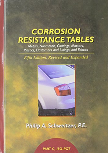 Beispielbild fr Corrosion Resistance Tables, Part C, ISO-POT zum Verkauf von Books Puddle