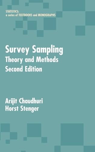 Imagen de archivo de Survey Sampling: Theory and Methods, Second Edition (Statistics: A Series of Textbooks and Monographs) a la venta por Chiron Media