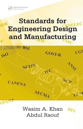 Stock image for Standards for Engineering Design and Manufacturing (Mechanical Engineering) for sale by HPB-Red