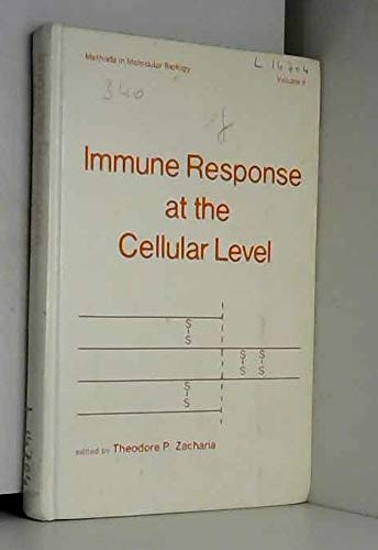 Imagen de archivo de Immune Response at the Cellular Level a la venta por Better World Books Ltd