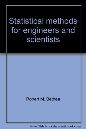 9780824762179: Statistical methods for engineers and scientists