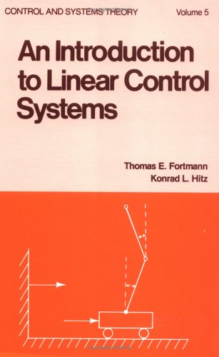 Beispielbild fr An introduction to linear control systems zum Verkauf von Carothers and Carothers