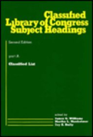 9780824769581: Classified Library of Congress Subject Headings: Part A "Available Only As Set-Isbn 999205803X"