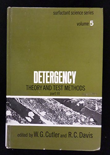 Image d'archives pour Detergency. Theory and Test Methods, Part 3 (SURFACTANT SCIENCE SERIES, Volume 5) mis en vente par Zubal-Books, Since 1961