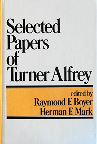 9780824774646: Selected Papers of Turner Alfrey