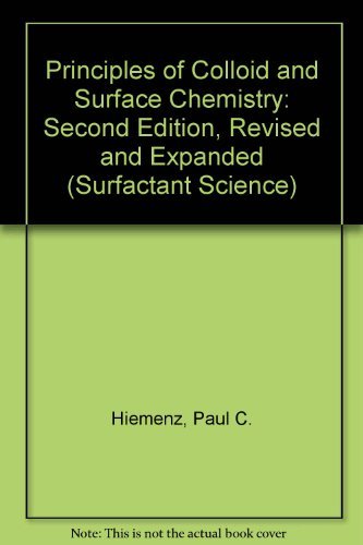 Principles Of Colloid And Surface Chemistry Second