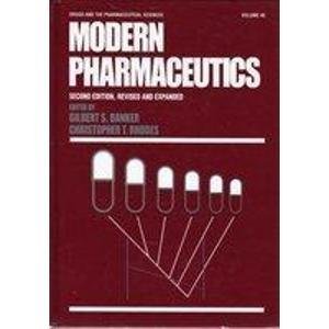Imagen de archivo de Modern Pharmaceutics (DRUGS AND THE PHARMACEUTICAL SCIENCES: A SERIES OF TEXTBOOKS AND MONOGRAPHS) a la venta por HPB-Red