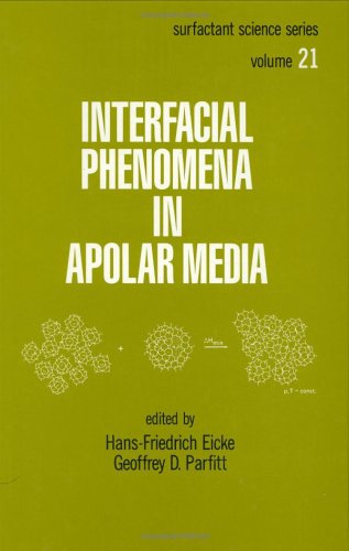 Stock image for Interfacial Phenomena in Apolar Media (Surfactant Science Series, Volume 21) for sale by BookDepart